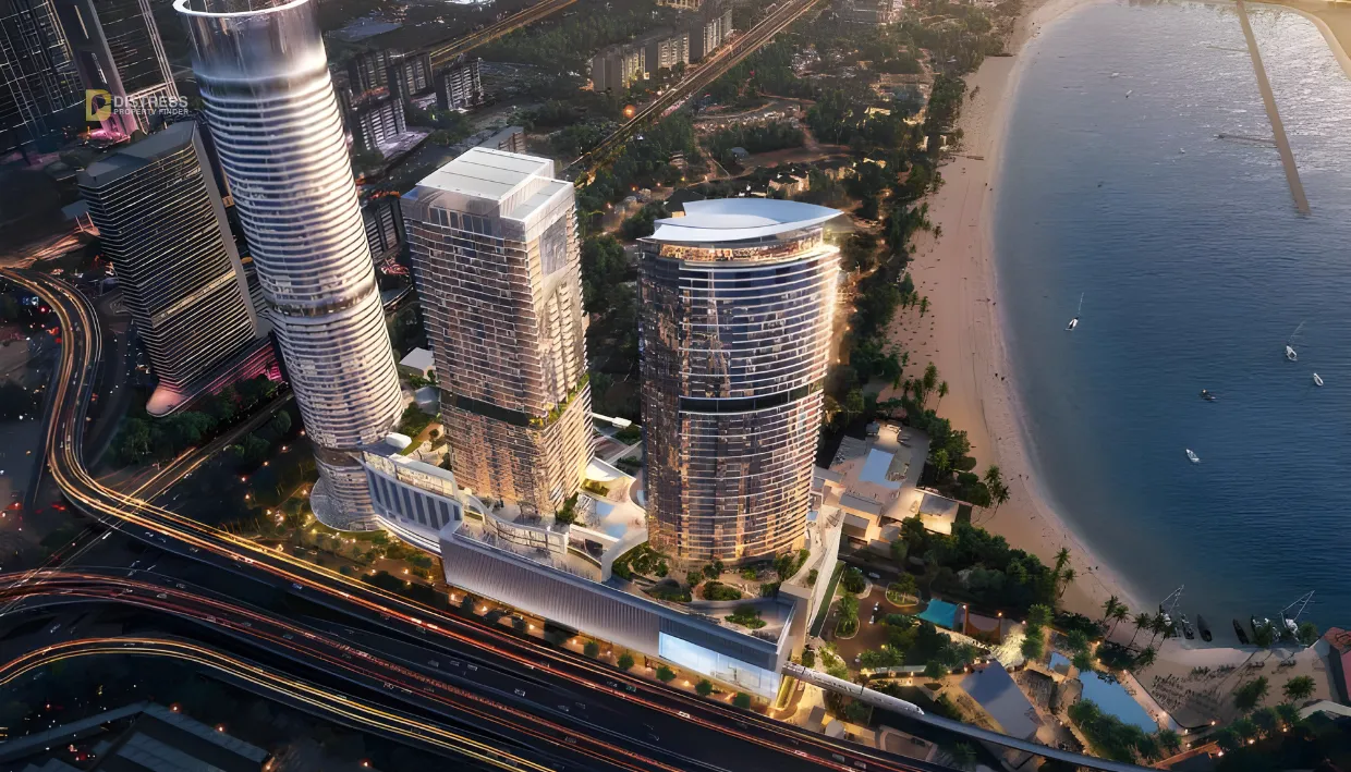 Palm Beach Tower2 at Palm Jumeirah Dubai by Nakheel - building