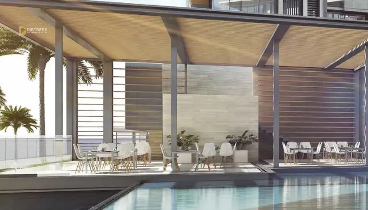 Bluewaters Residence at Bluewaters Island by Meraas - swimming pool with cabana