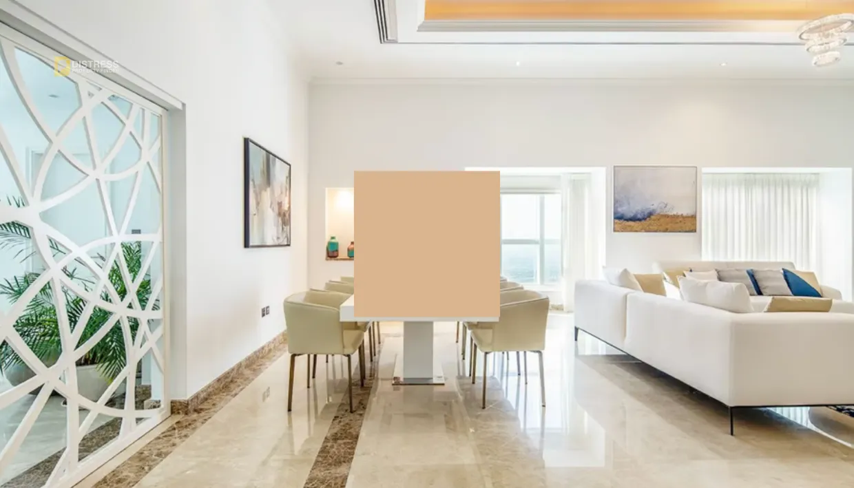 Elite Residence Dubai Marina - dinning with kitchen