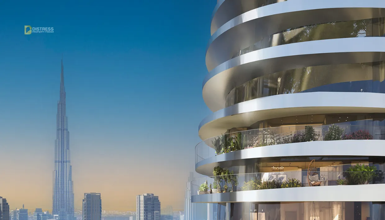 Damac Canal Crown by de Grisogono at Business Bay, Dubai - building