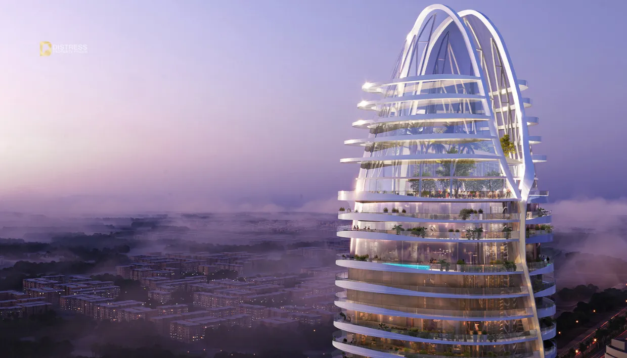 Damac Canal Crown by de Grisogono at Business Bay, Dubai - balcony view