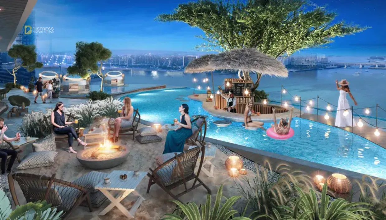 Damac Bay 2 by Cavalli at Dubai Harbour by Damac Properties - pool