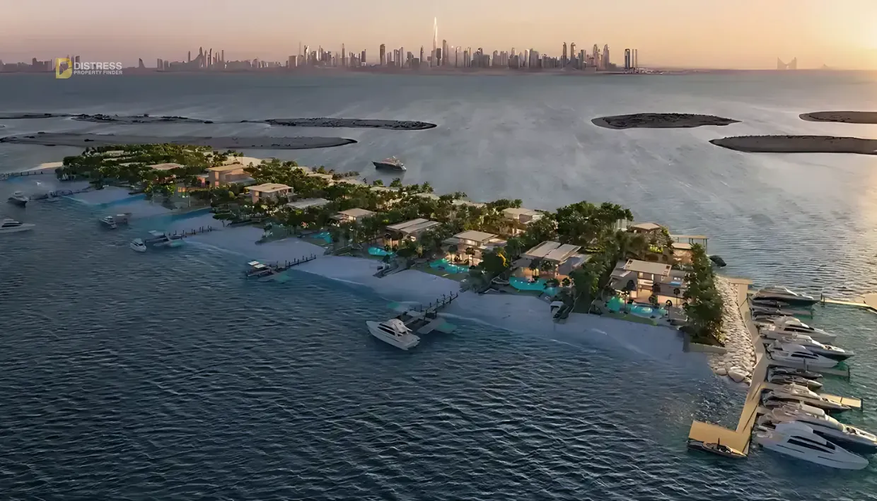 Dubai distress property Distress Deal 4BR Townhouse in Maldives 1, Damac Islands by Damac Properties Single Ro