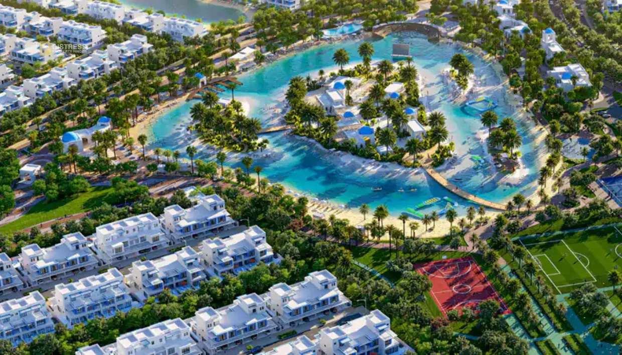 Dubai distress property Distress Deal 6BR LV-3E Villa in Venice, Damac Lagoons Single Row AED 6.45M