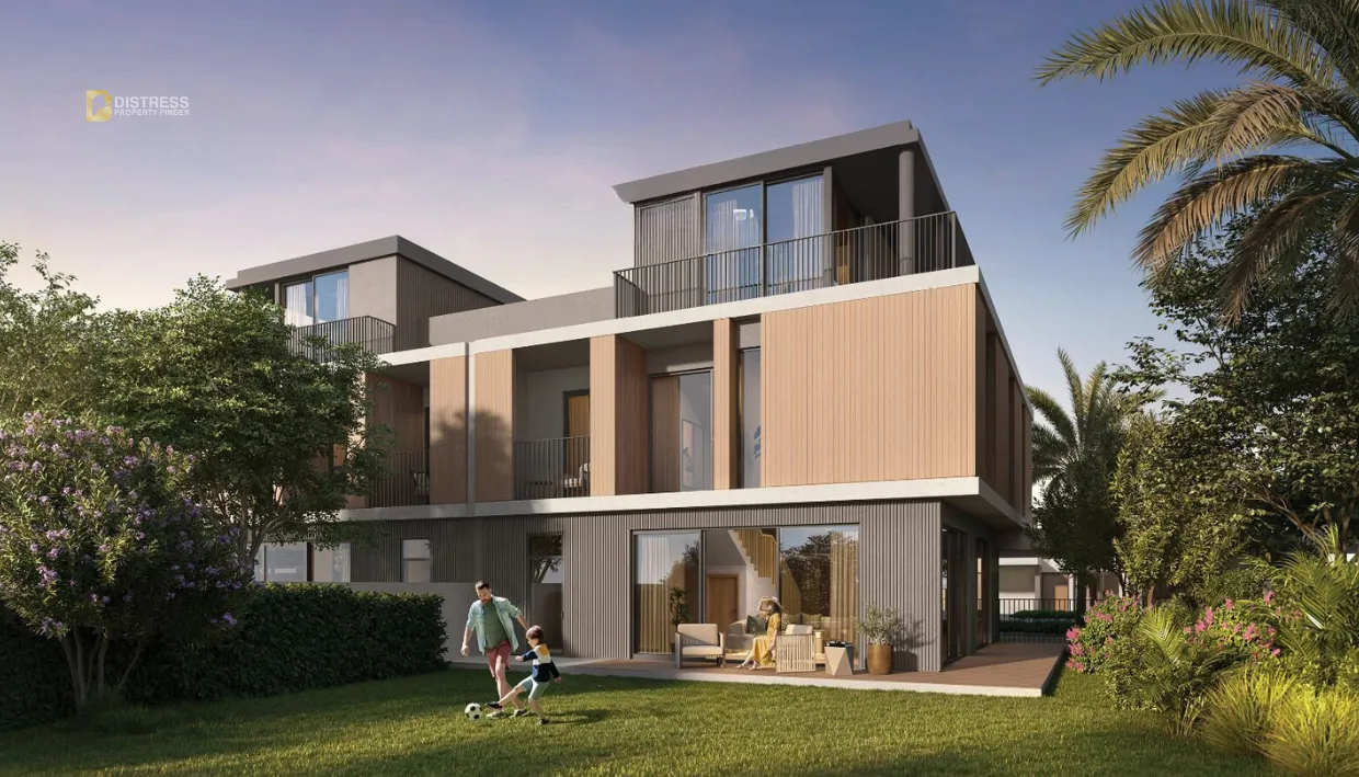 Fairway Villas By Emaar Properties at Emaar South - night view