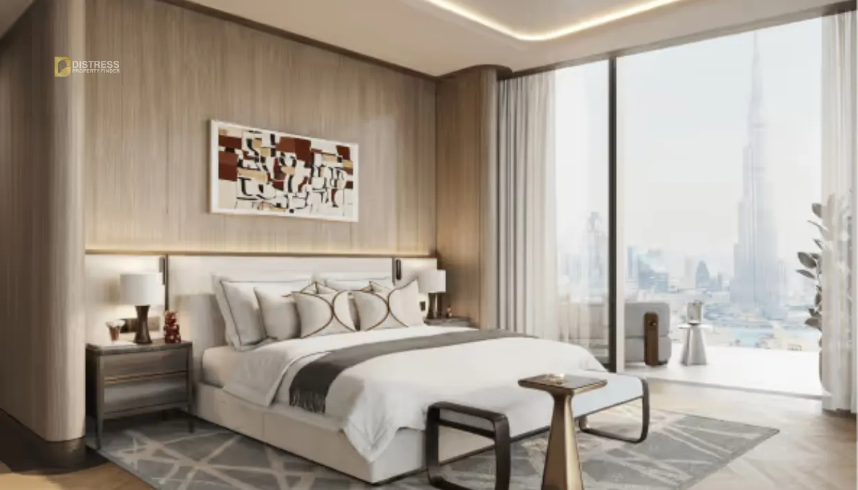 Baccarat Residences at Downtown Dubai - living area