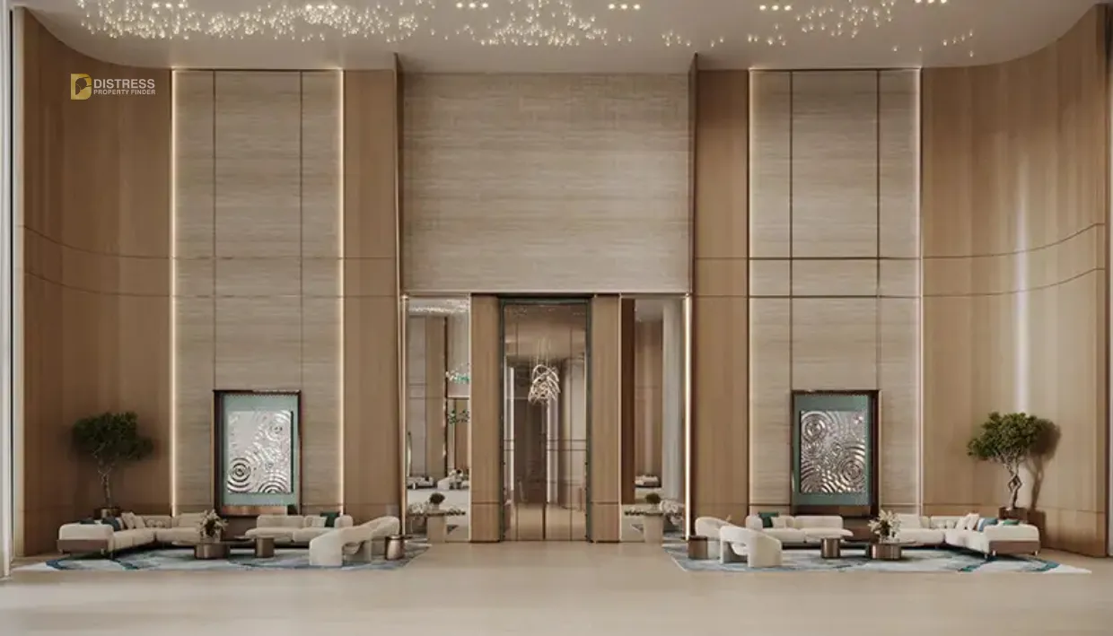 Binghatti Aquarise at Business bay by Binghatti - lobby