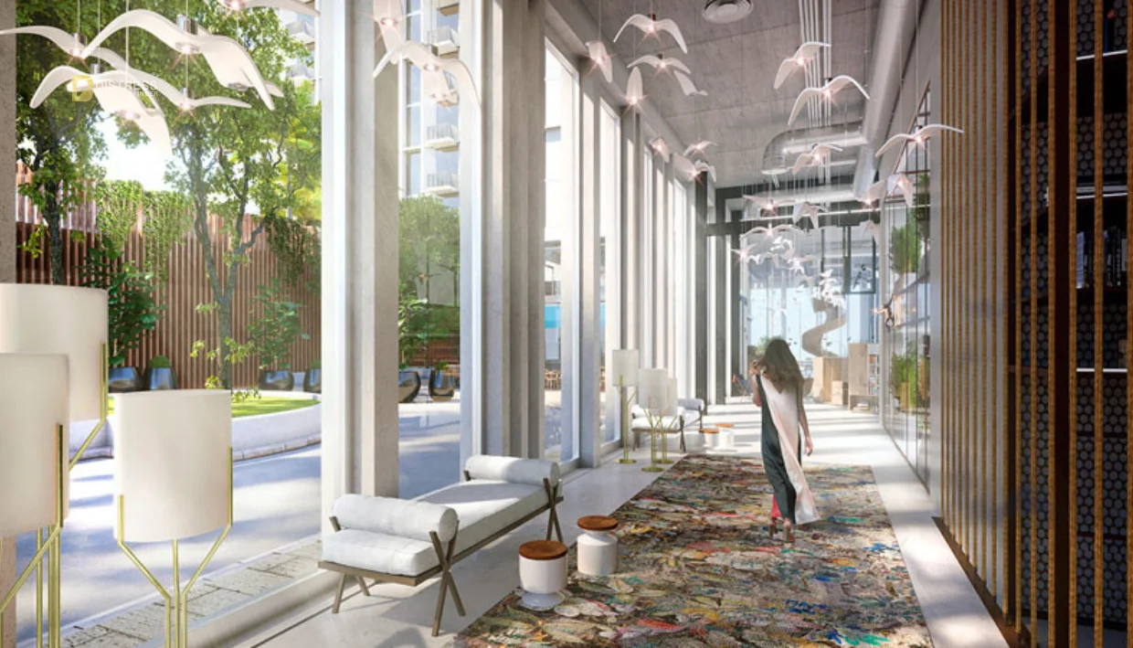 Collective Tower 2 at Dubai Hills Estate by emaar - seating area