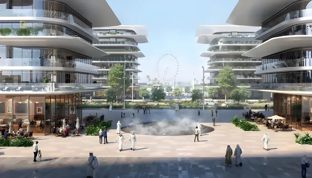 Dubai Harbour Residences by Shamal Holding at Dubai Harbour - top view