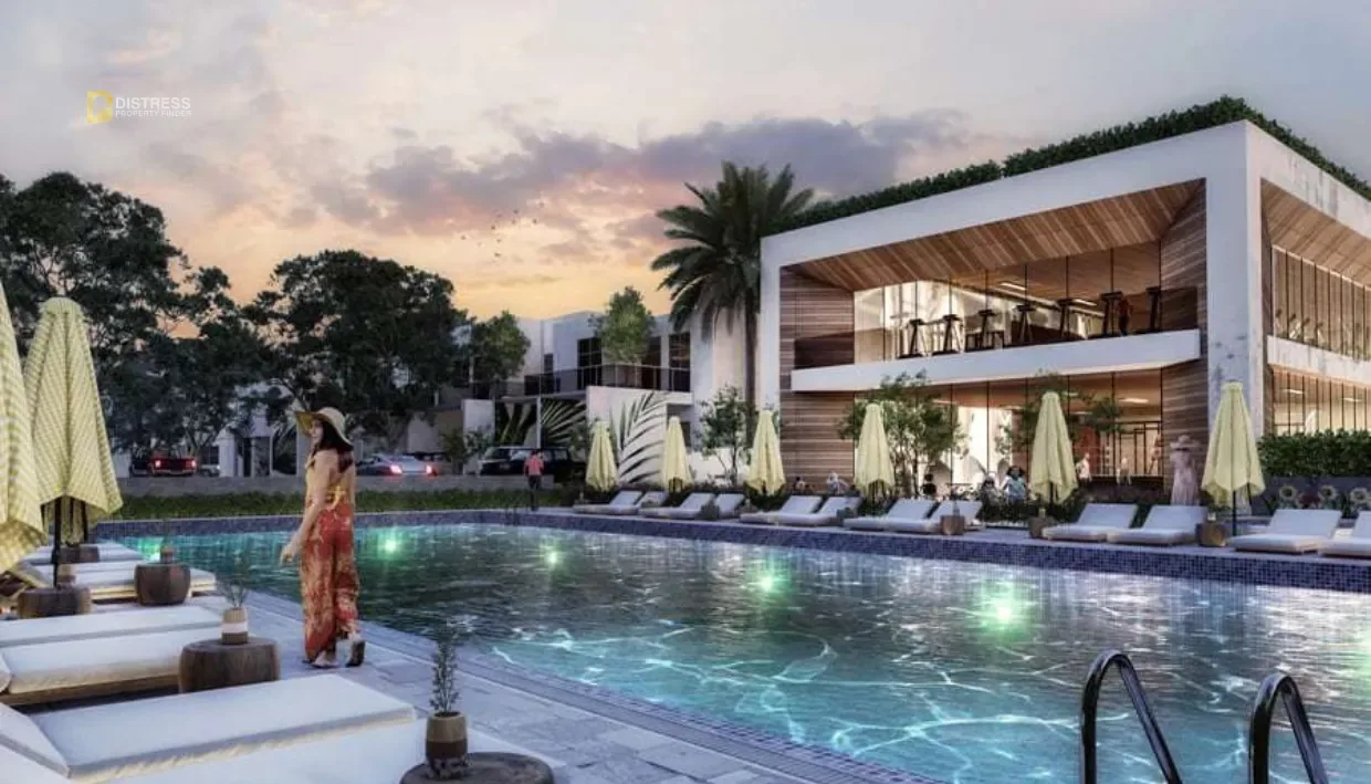 4-Bedroom Townhouse District 11 Mohammed Bin Rashid City — The Fields Mbrc Dubai Swimming Pool