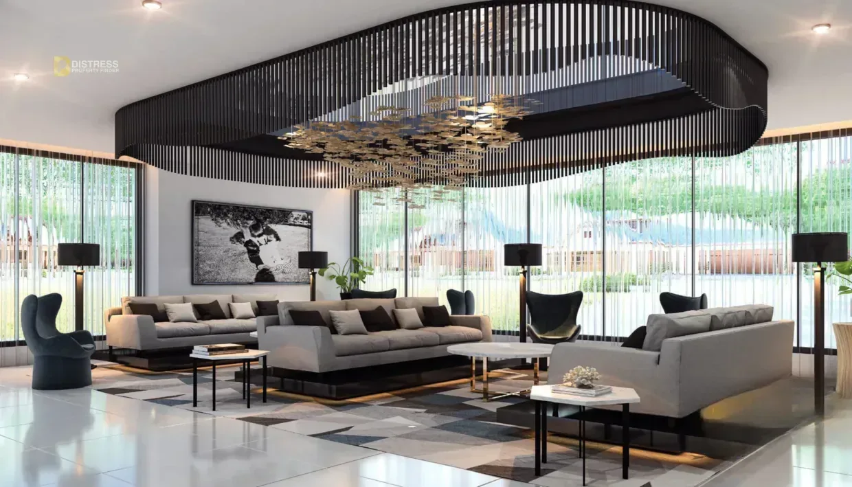 3-Bedroom Apartment Elitz 3 Jumeirah Village Circle — By Properties At Dubai Living Area