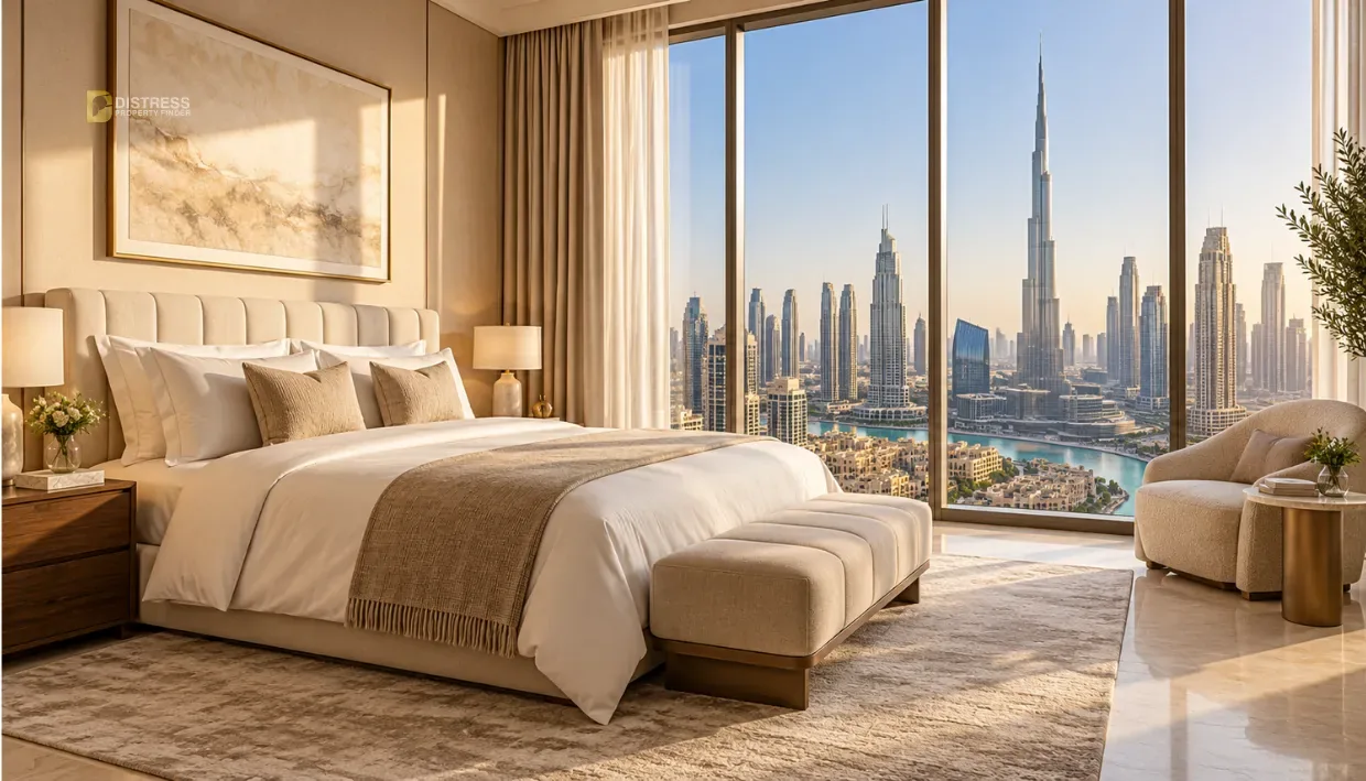 Commercial Building Emaar Square Downtown Dubai — Bedroom
