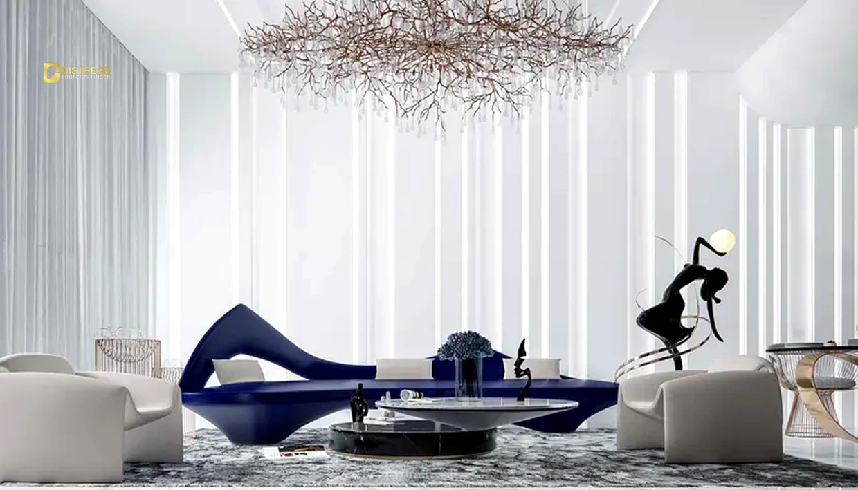 Fashionz at Jumeirah Village Triangle, Dubai Danube Properties - lobby lounge