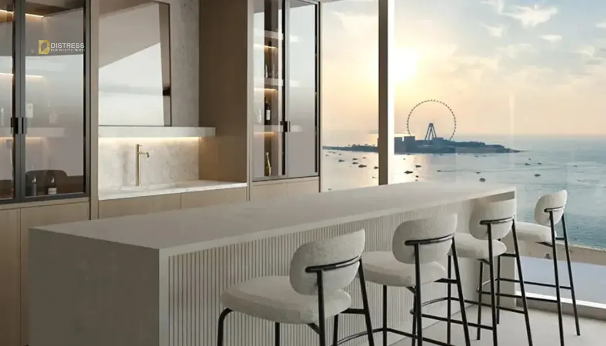 Habtoor Grand Residences at JBR, Dubai - dinning area