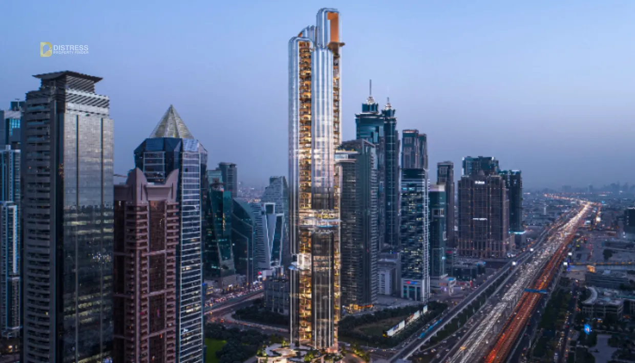 Half-Floor Office Distress Lumena by Ominyat Business Bay AED 44.9M Effectively at OP Seller Absorbs AED 1.84M
