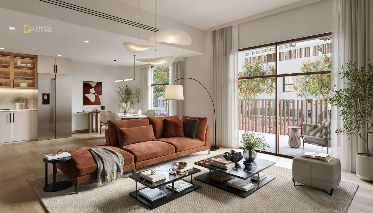 2-Bedroom Apartment Hillcrest Town Square — Living Area