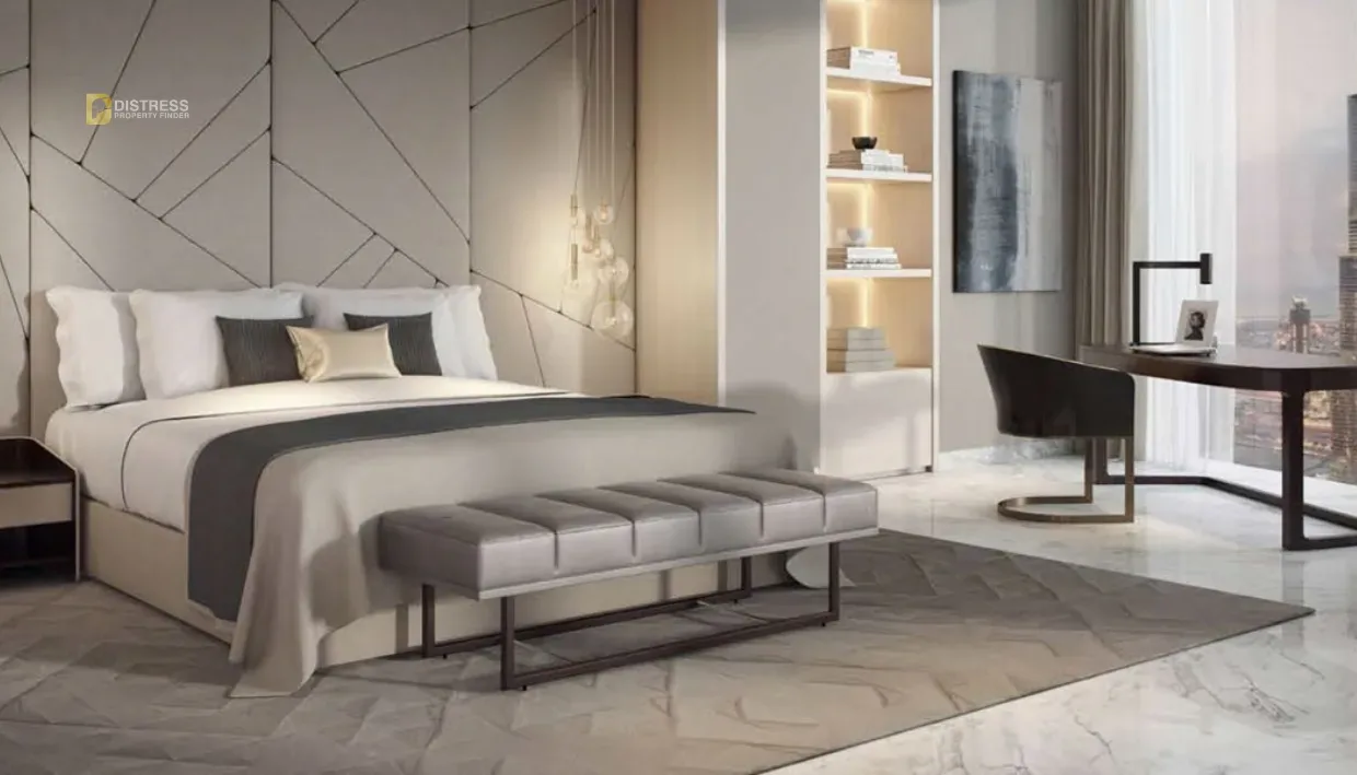 4-Bedroom Apartment Il Primo Downtown Dubai — Bedroom