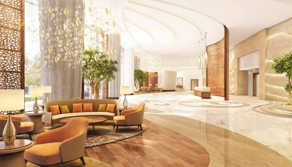 3-Bedroom Apartment Imperial Avenue Downtown Dubai — 3br Ready Vacant Burj Canal View Lobby