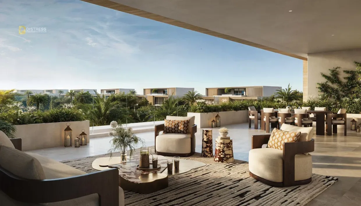 6-Bedroom Villa Lavita The Oasis — At By Emaar Properties Rooftop Seating