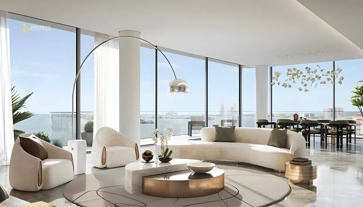 2-Bedroom Apartment Luce Palm Jumeirah — Lounge