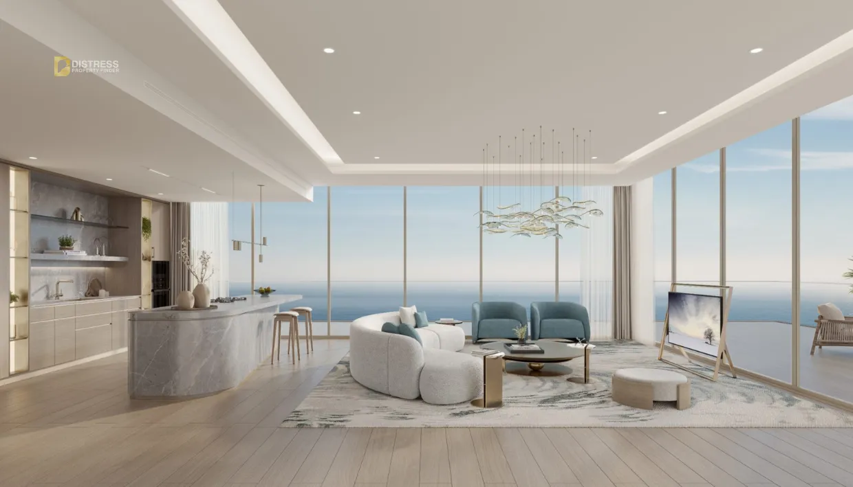 Mareva Collection Sunset Dubai Islands by ellington - living room