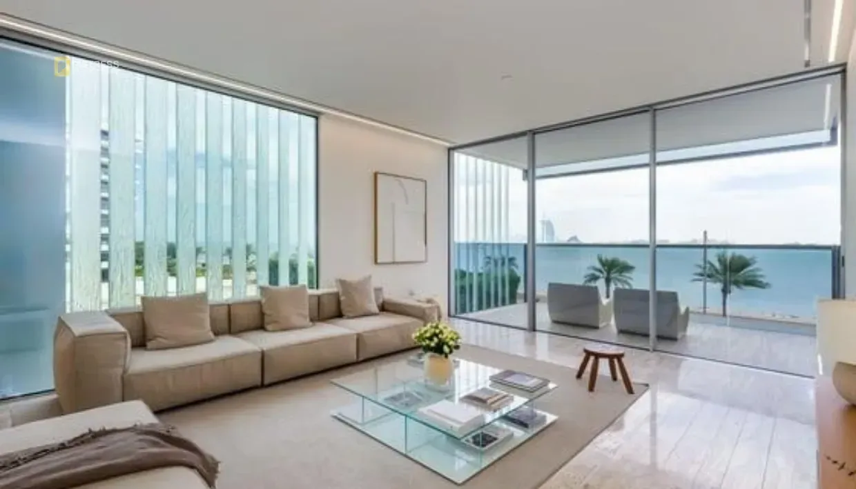 3-Bedroom Apartment Muraba Residence Palm Jumeirah — Residences Living Room