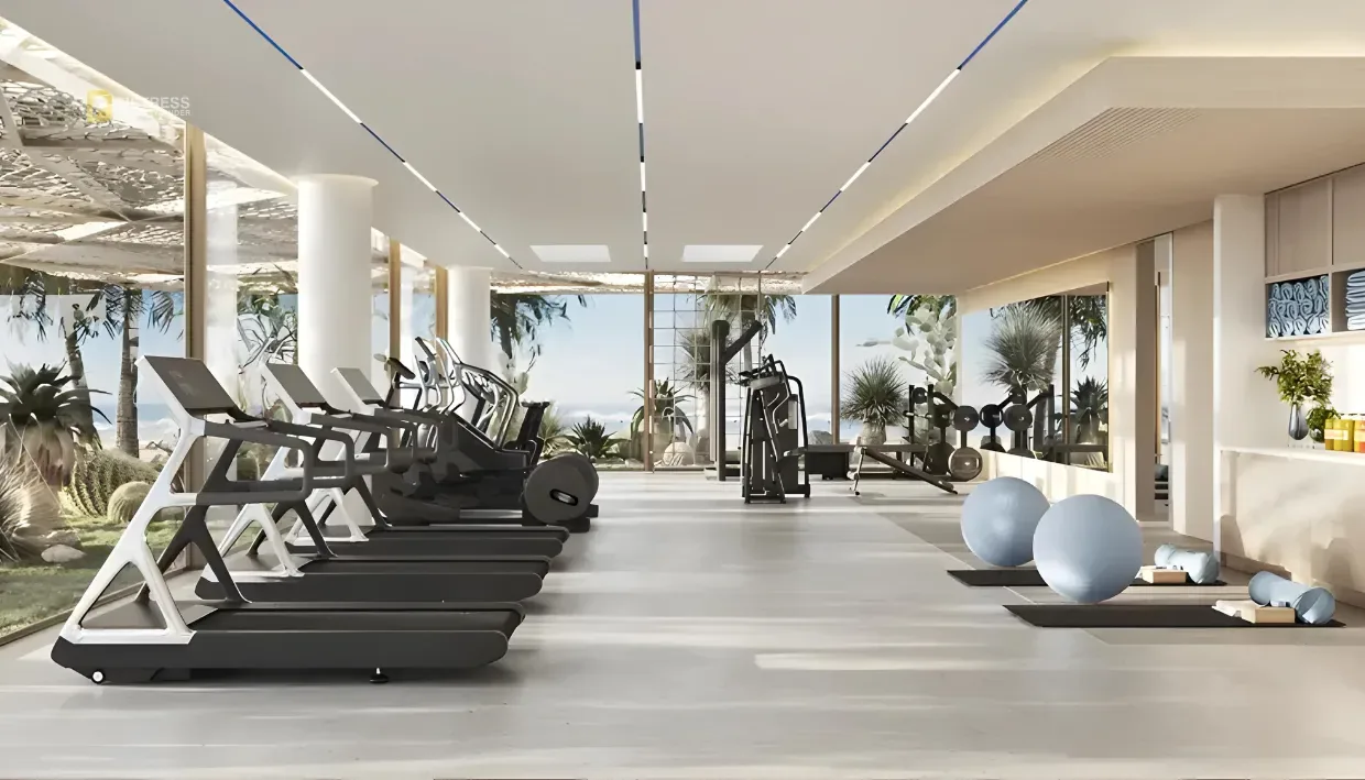 Apartment Nikki Beach Residences Al Marjan Island — At By Aldar Properties Gym