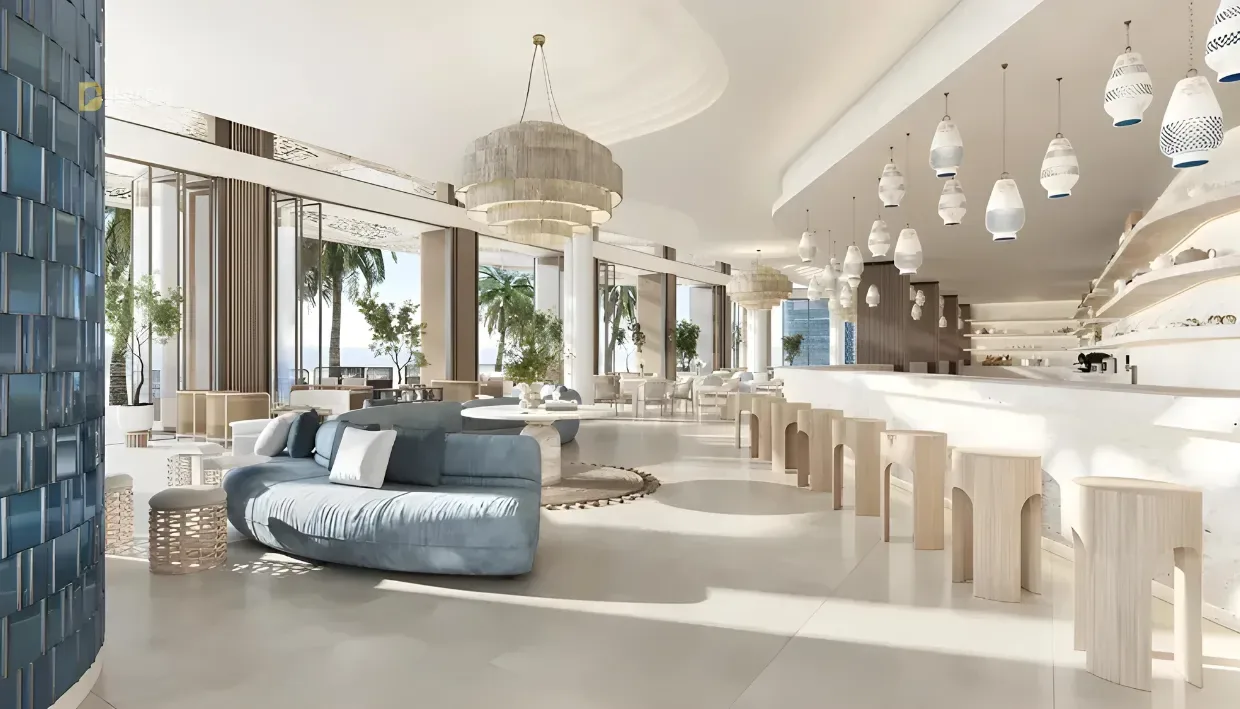 Apartment Nikki Beach Residences Al Marjan Island — At By Aldar Properties Grand Lounge