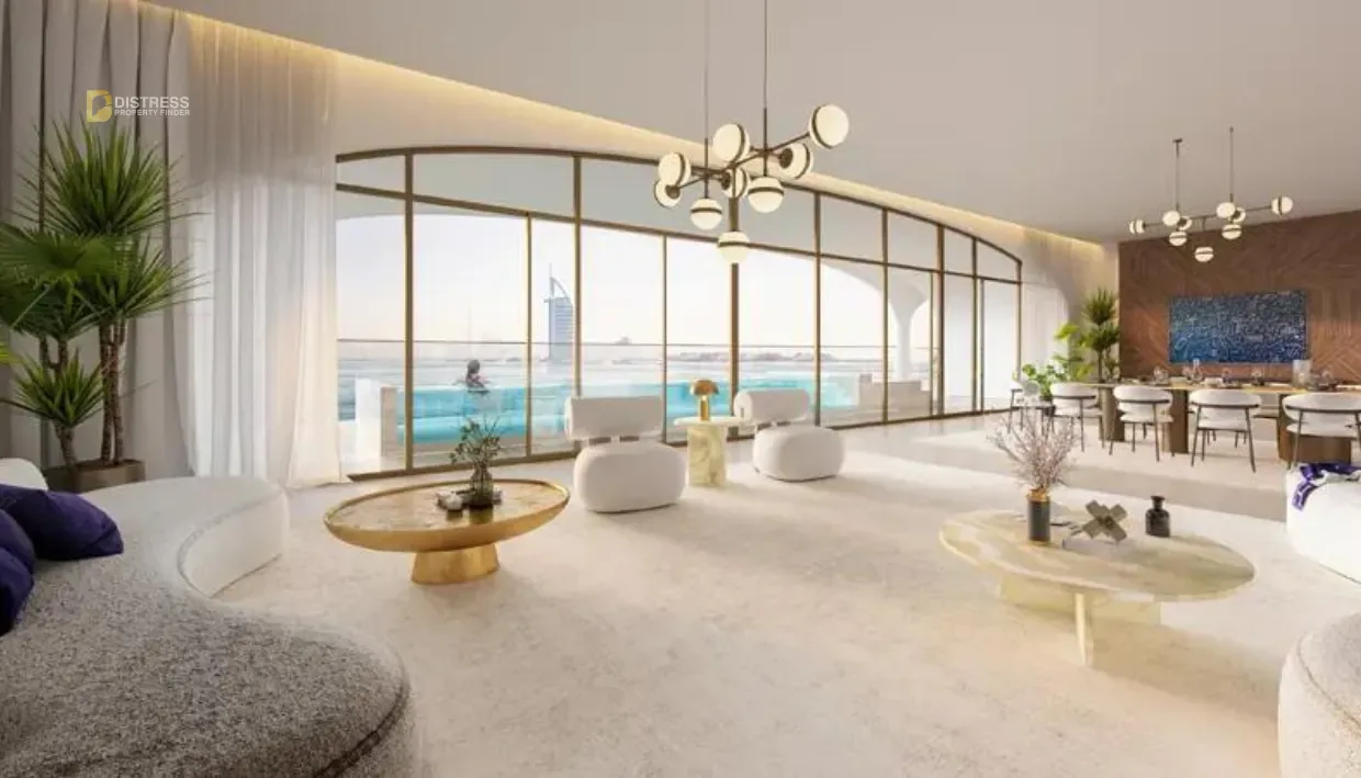2-Bedroom Apartment Ocean House Palm Jumeirah — 2br Apartment For Sale Distress Deal Living