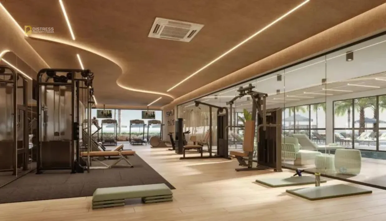 3-Bedroom Apartment Oceano - Tower A Al Marjan Island — Gym