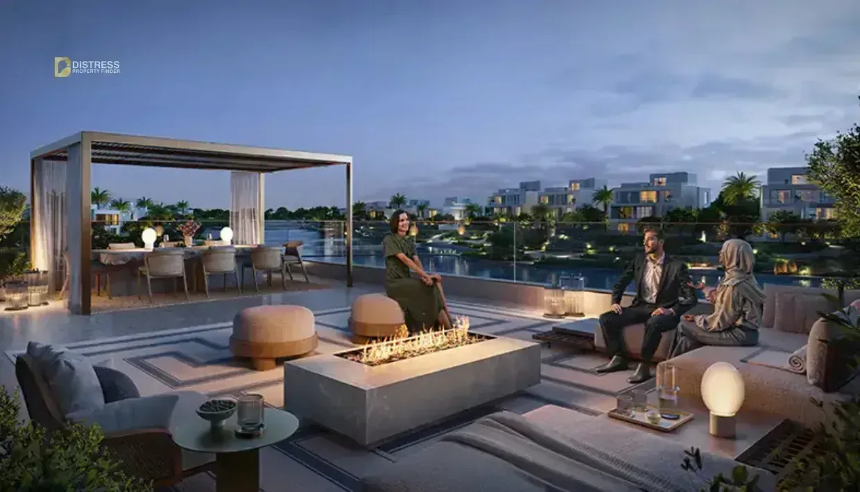 4-Bedroom Villa Palace Villas Ostra The Oasis — At Dubai By Emaar Properties Roof Top
