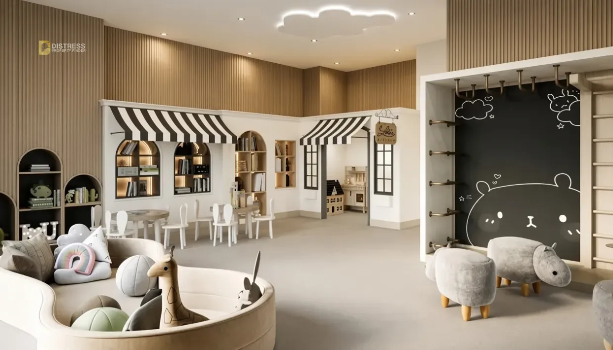 1-Bedroom Apartment Rosehill - Block A Dubai Hills Estate — Kids Play Area