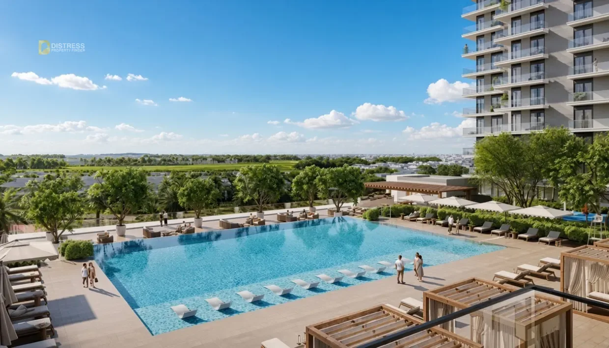 1-Bedroom Apartment Rosehill - Block A Dubai Hills Estate — Swimming Pool