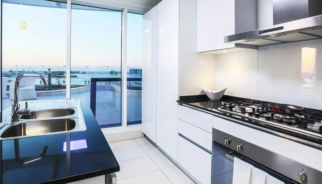 1-Bedroom Apartment Royal Bay by Azizi Royal Bay. By Kitchen. 1-Bedroom Apartment Royal Bay by Azizi Royal Bay — By Kitchen