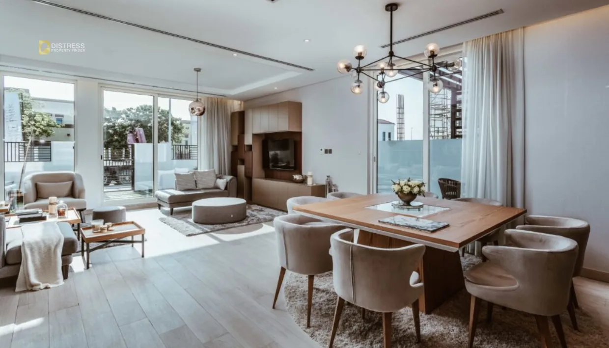 Royal Park at Jumeirah Park by Metrical Development - living room