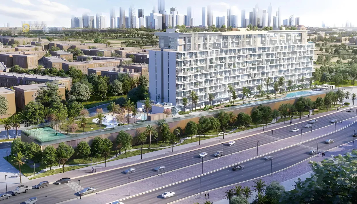 Serene Gardens 1 by Prescott at Al Furjan - building