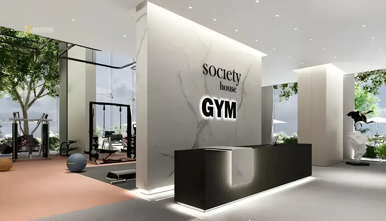 1-Bedroom Apartment Society House Downtown Dubai — At By Invest Group Overseas Lobby