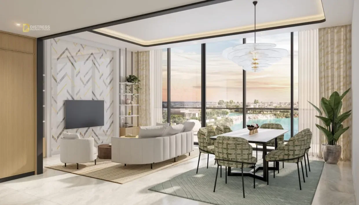 Studio Apartment Azizi Arian Downtown Jebel Ali — At Jabel By Development Living