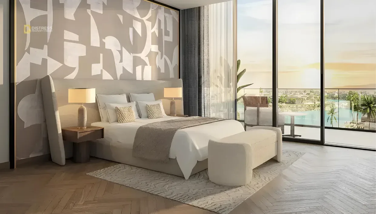 Studio Apartment Azizi Venice Dubai South — Distress Deal Apartment In Be Master Bedroom