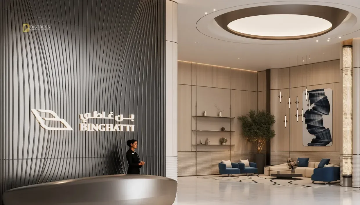 Studio Apartment Binghatti Skyhall Business Bay — Lobby