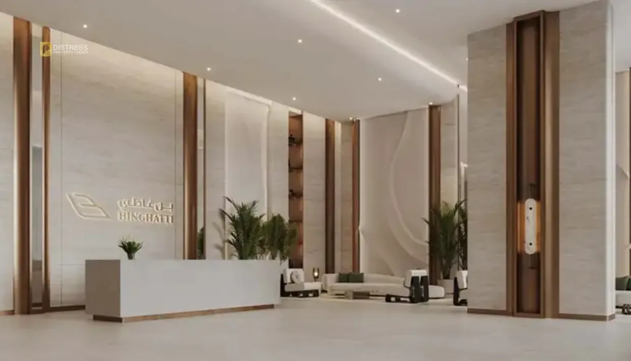 Studio Apartment Binghatti Starlight Al Jaddaf — Lobby