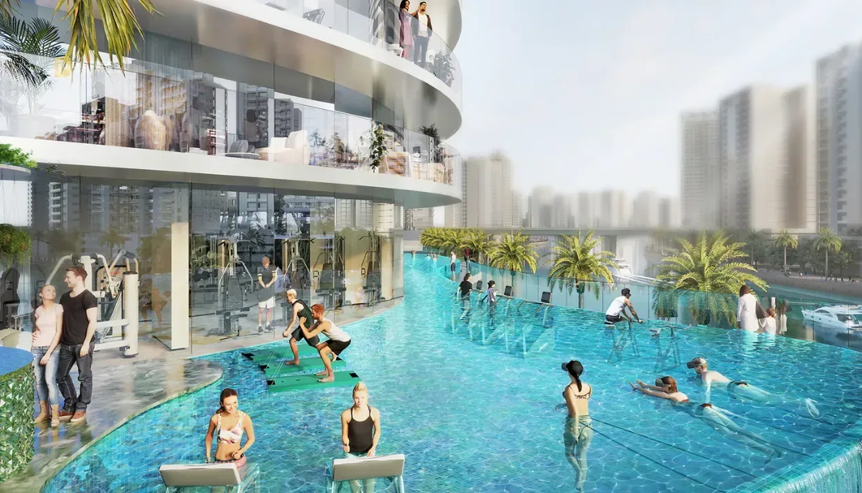 Studio Apartment Canal Crown Business Bay — Distress Deal Bedroom Apartment In By Gri