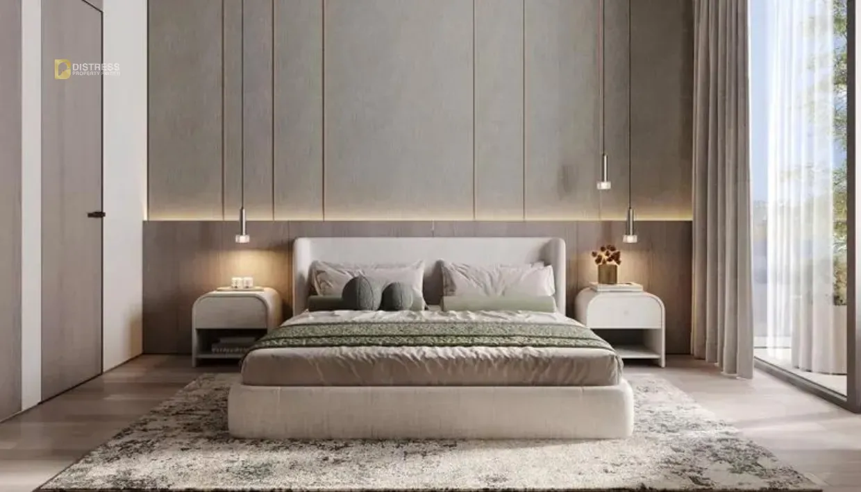 Studio Apartment Cove Edition Dubailand — By Bedroom
