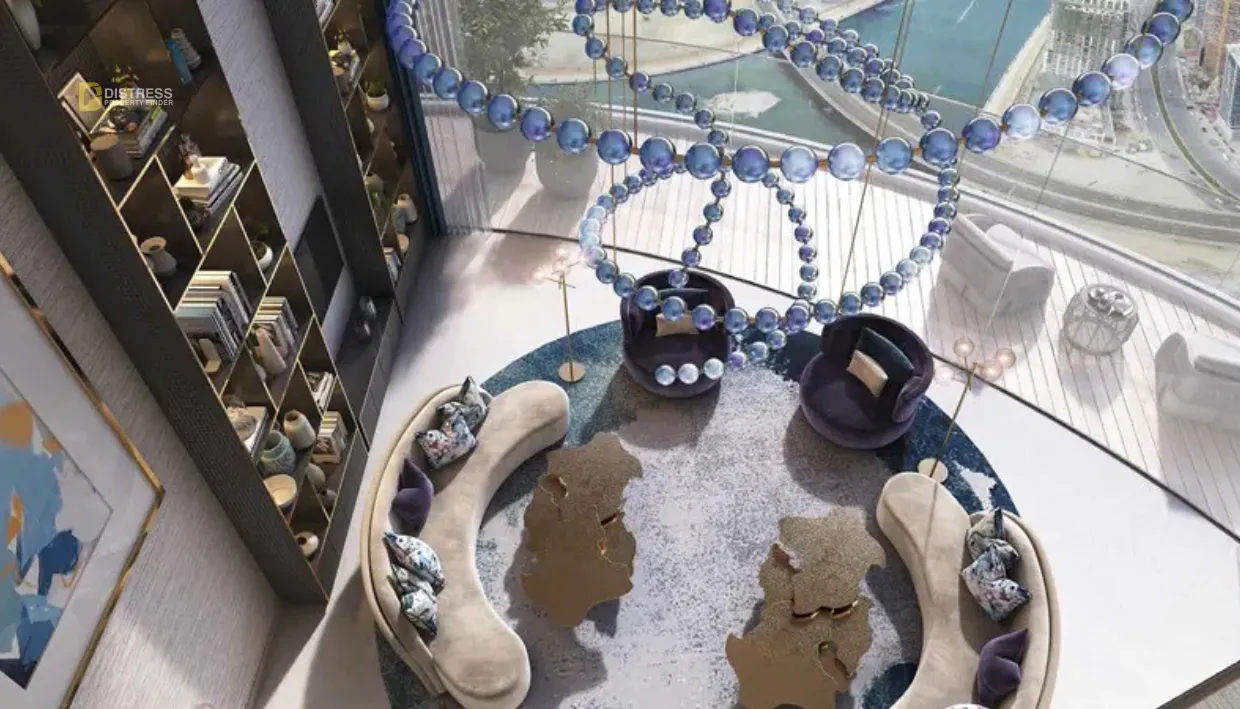 Damac Canal Heights at Business bay by Damac properties - lobby