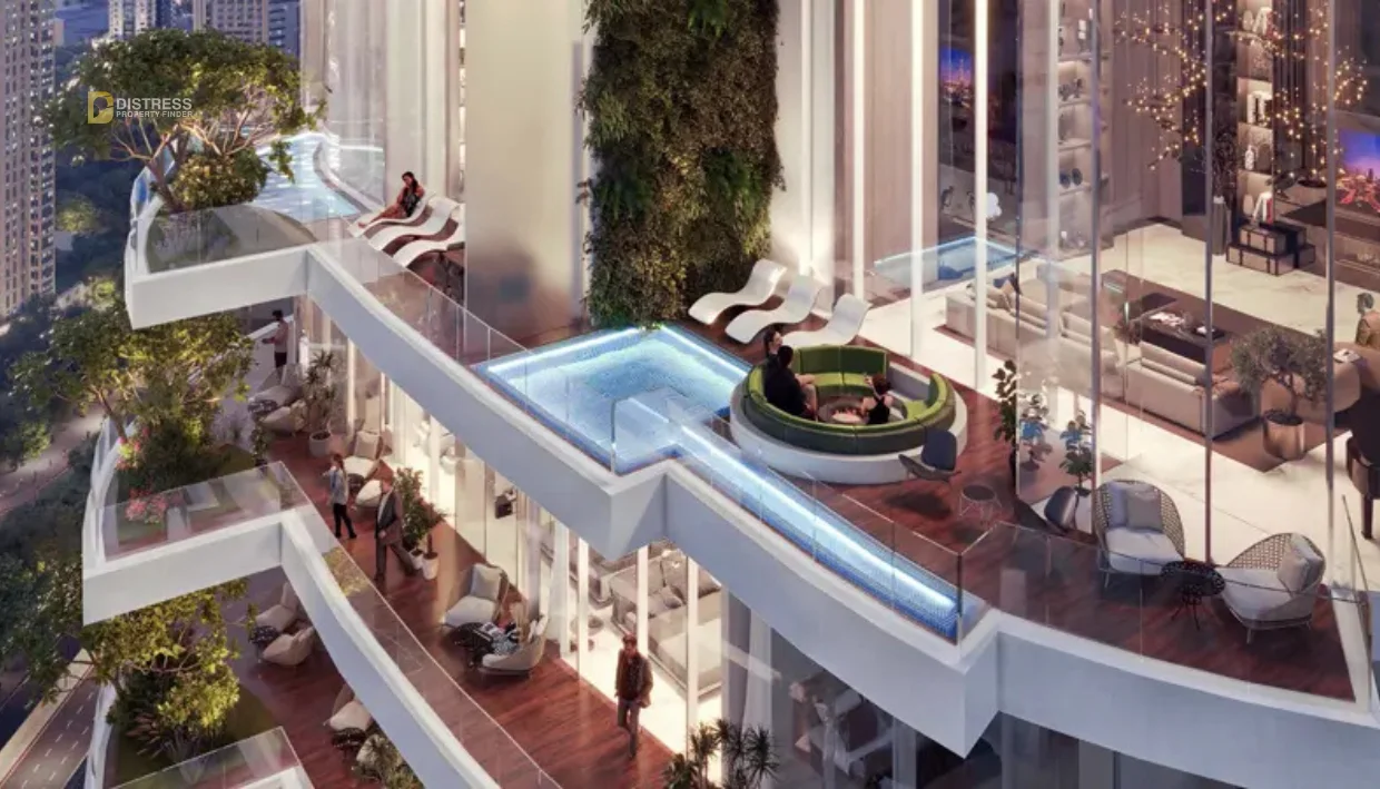 Damac Canal Heights 2 De Grisogono at Business Bay - building