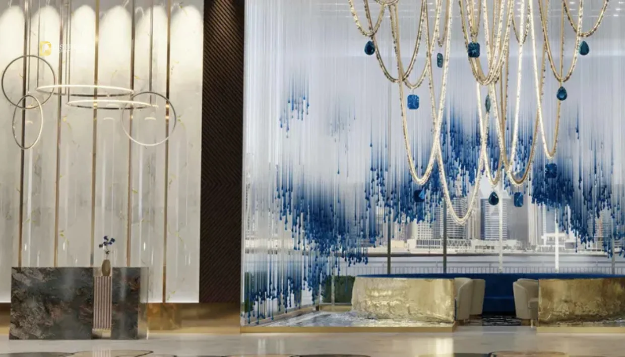 Damac Canal Heights 2 De Grisogono at Business Bay - courydoor