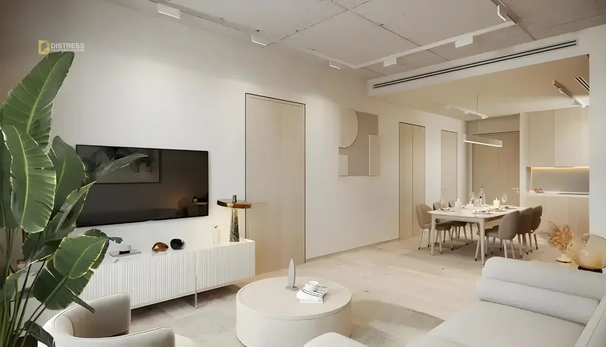 Studio Apartment MAG 330 City Of Arabia — Distress Liquidation 2br Save 300k Living Room