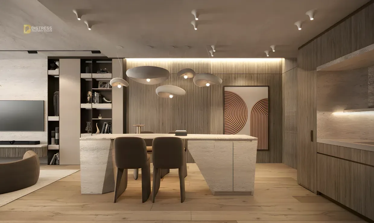 Studio Apartment Peace Lagoons Dubailand Residence Complex — Bedroom Apartment With Private Pool Balcony In