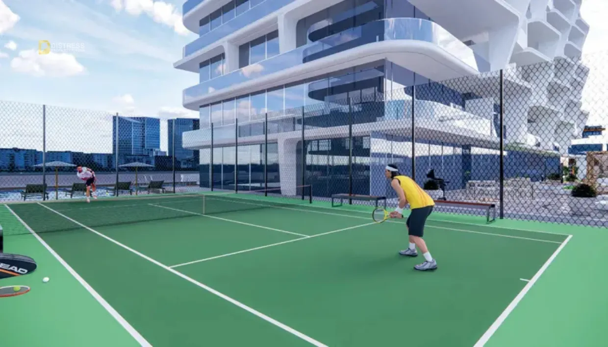 Studio Apartment Sportz By Danube Dubai Sports City — At Sport Dubailand Tennis