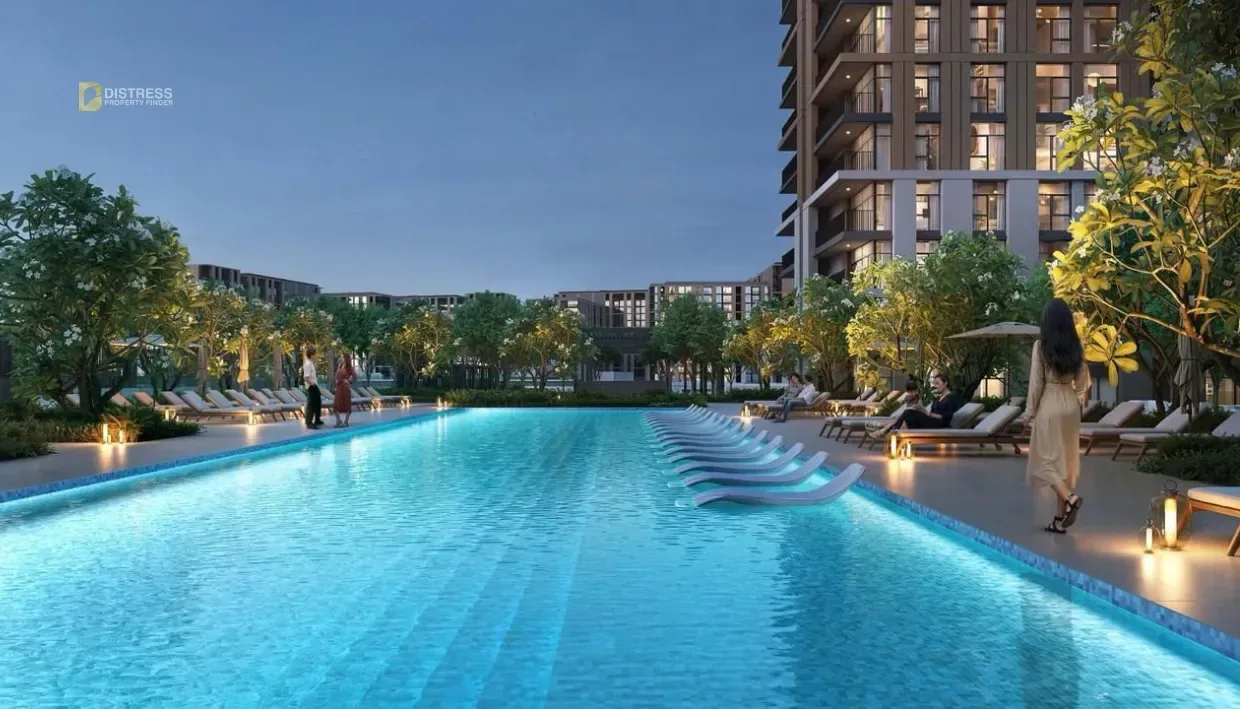 1-Bedroom Apartment Terra Gardens - Building 2 Expo Living — Expo City Swimming Pool